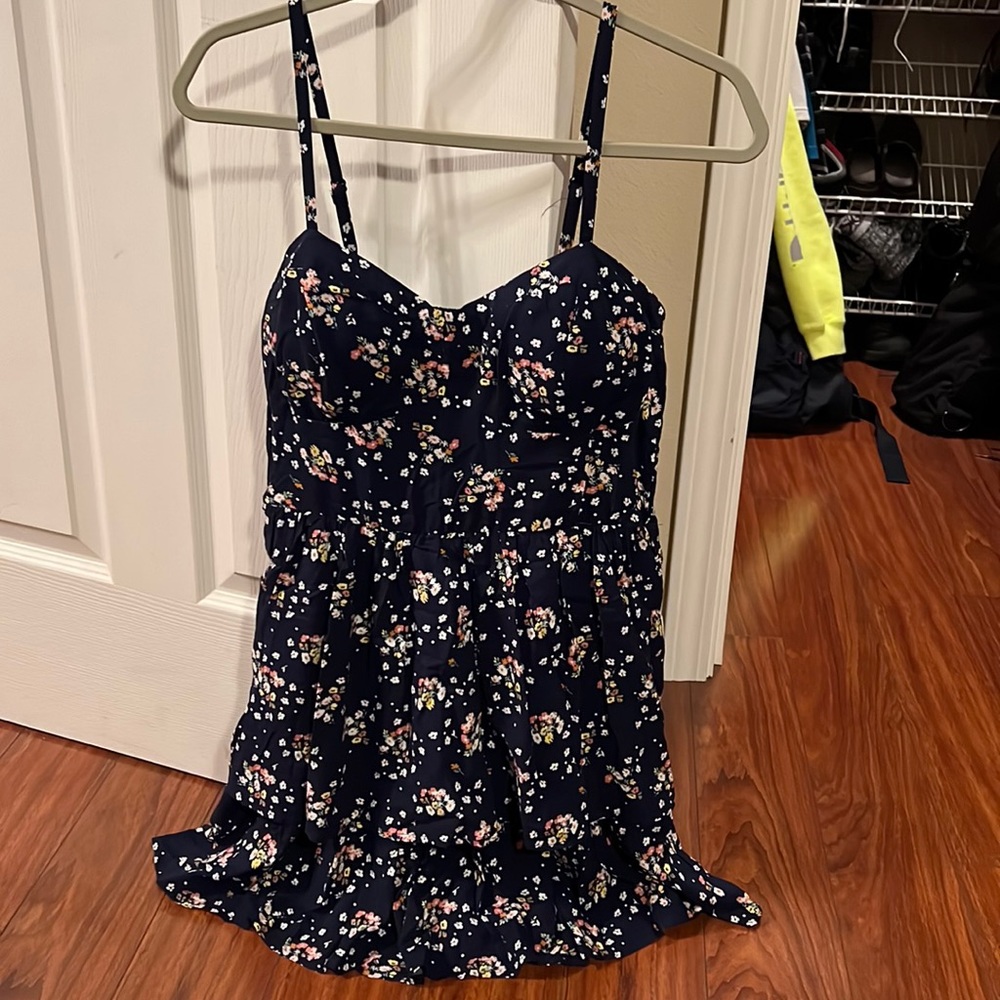 Ruffle Summer Floral Dress